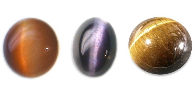 Gemas con ojo de gato