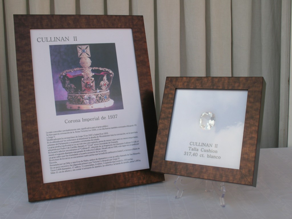 Diamante Cullinan II de talla cushion blanco y de 317,40 carats