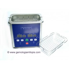 Cubeta de limpieza de joyas y piedras por ultrasonidos