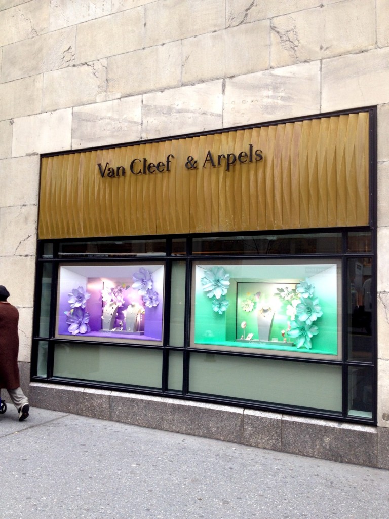 Joyería Van Cleef & Arpels en la Quinta Avenida de Nueva York