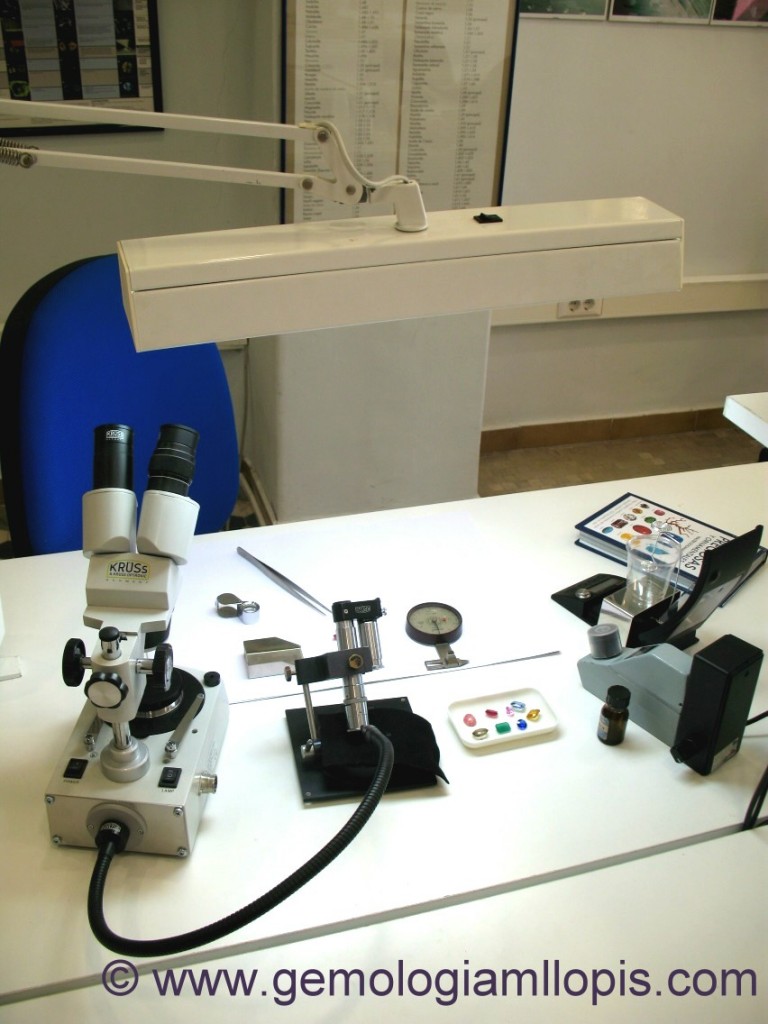 Entorno ideal para un estudiante de gemología