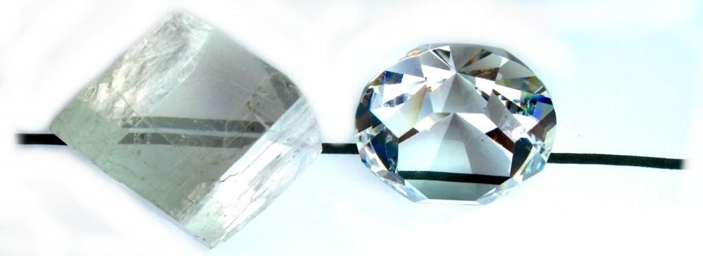 Doble imagen en un cristal no cúbico