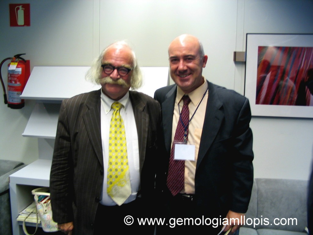 Gabi Tolkowsky y Manuel Llopis en Prodiam 2005