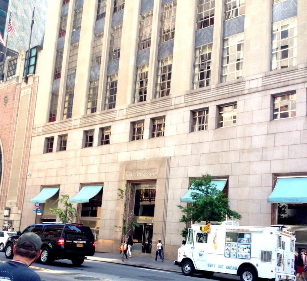 Tiffany en la quinta avenida de Nueva York