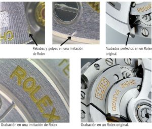 Detalles que nos ayuidan a identifiocar una réplica Rolex de su original
