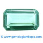 Espinela sintética verde