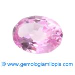 Zafiro rosa sintético - Imagen 2