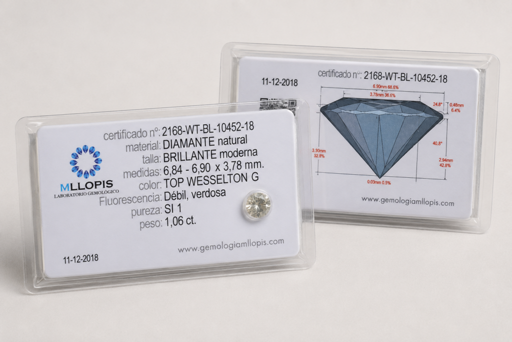 Blíster precinto de diamante