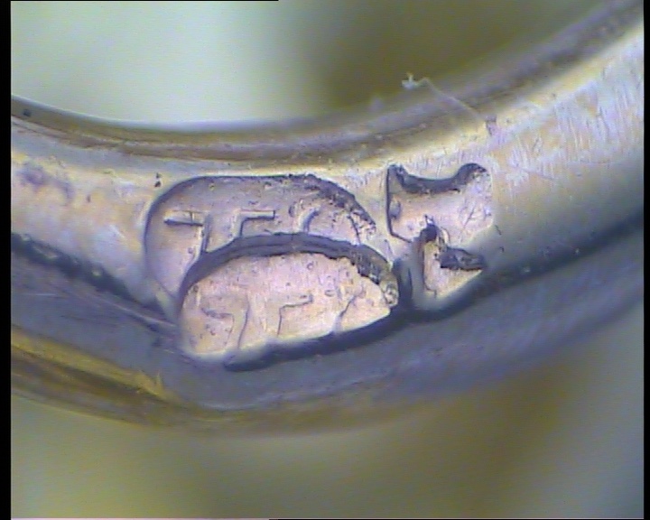 Punzón ley del oro